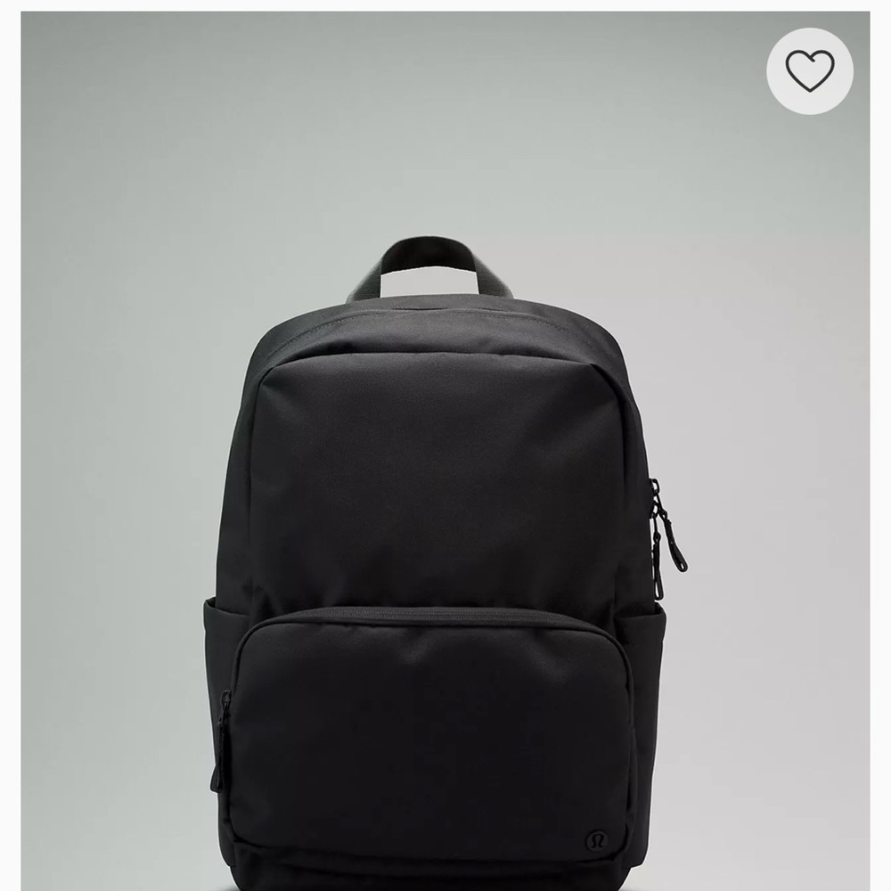 Lululemon Athletica Black Minimalist Backpack